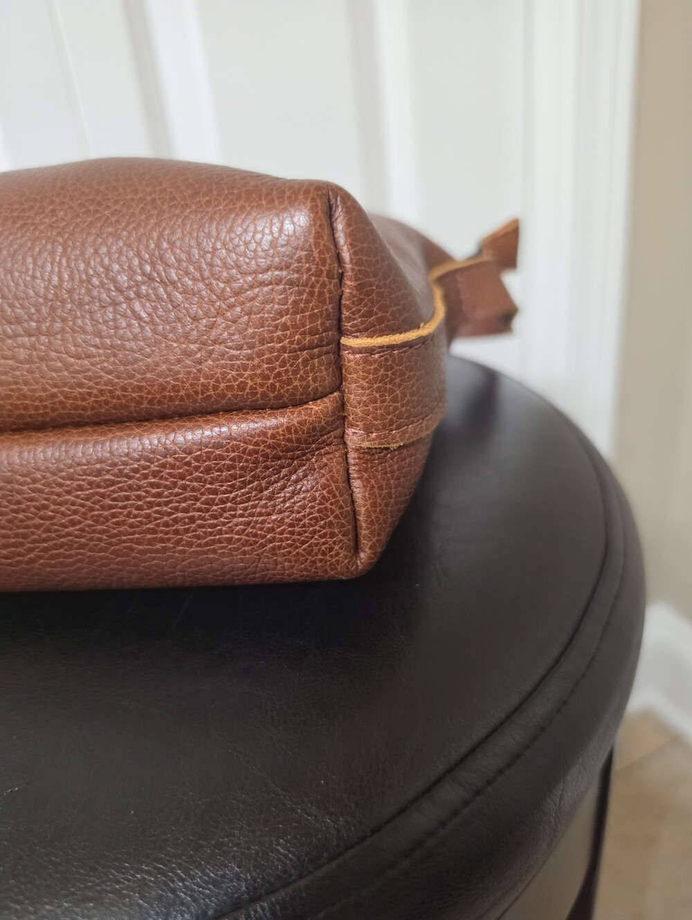 Portland Leather Goods Small Slouchy Shoulder Bag/Color: Asheville - Picture 6 of 9